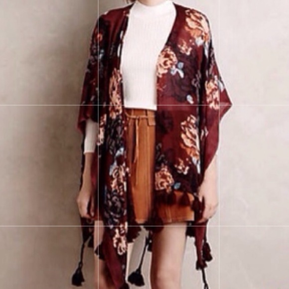 Anthropologie Kimono / poncho - Picture 3 of 4